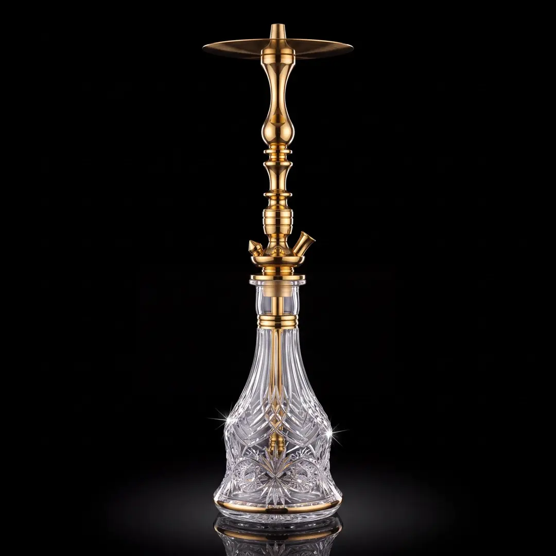 DESARJ Neoclassic Traditional — Çiçek Desenli Kesme Şişeli Takım